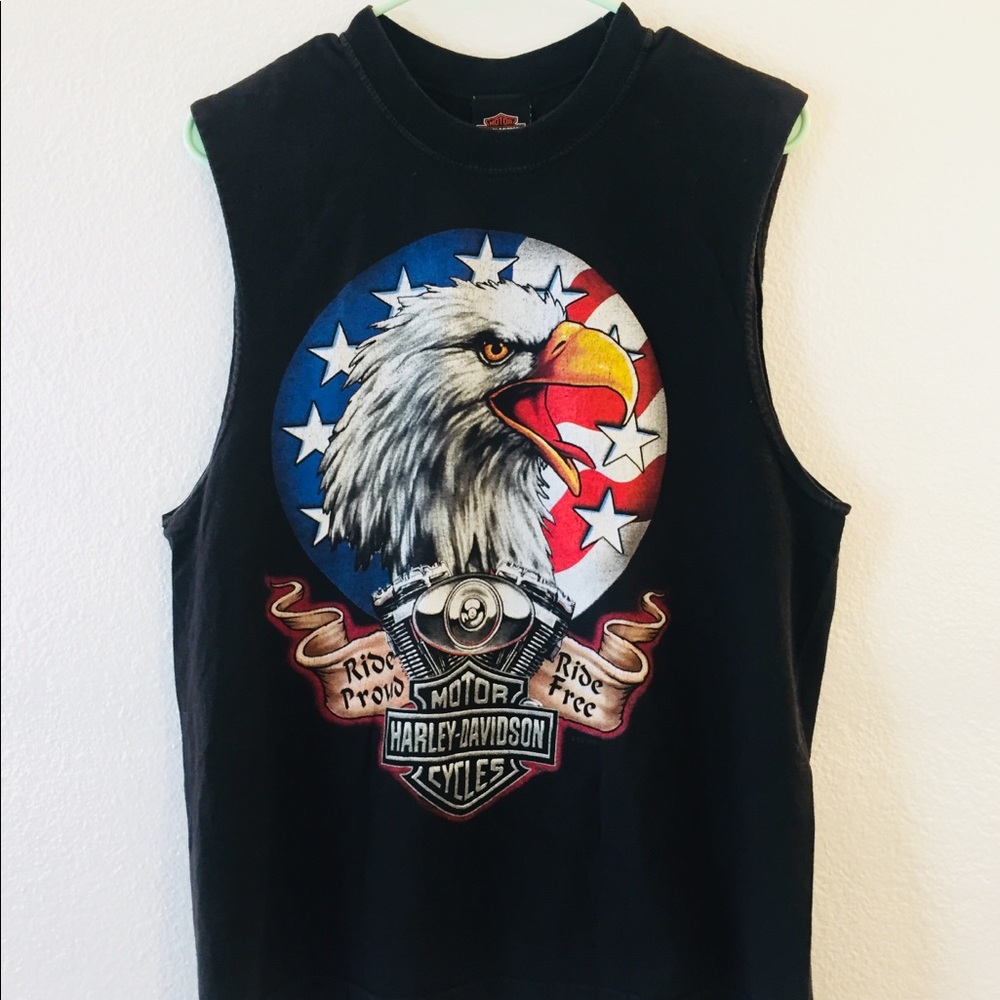 Vintage Harley Davidson Tank